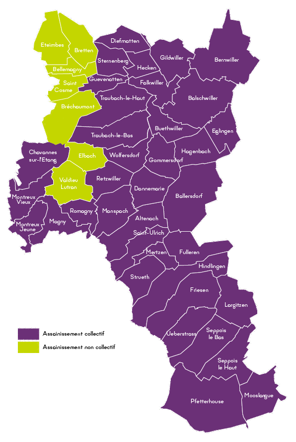 Mode d'assainissement - Sud Alsace Largue