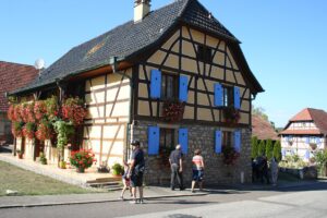 Maison à colombage Mertzen